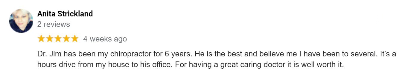 Chiropractic LaGrange GA Anita S Testimonial Chiropractic LaGrange GA Anita S Testimonial